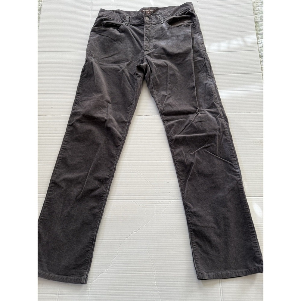 Michael‎ Kors men's gray corduroy pants size 34 x 32 EUC